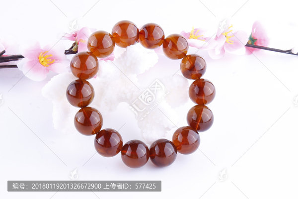 緬甸琥珀手串