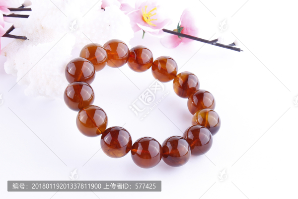 緬甸琥珀手串