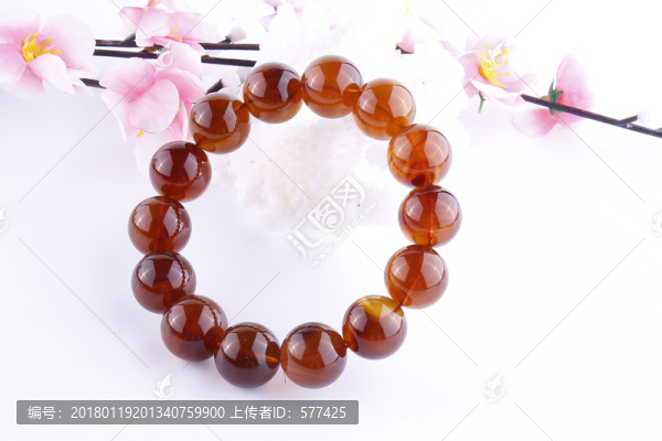 緬甸琥珀手串