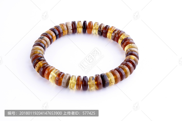 緬甸琥珀手串