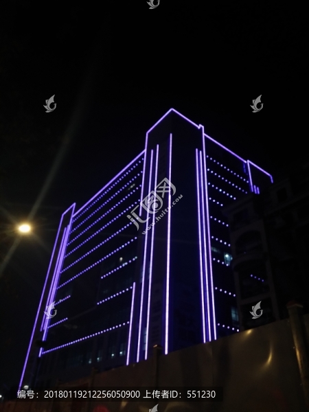 西安,浐灞生態(tài)區(qū),夜景,歷史名