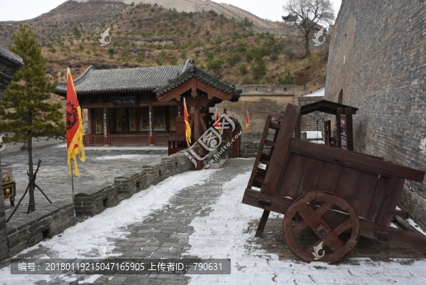 雁門關(guān)關(guān)帝廟,春秋樓,塞門刀車
