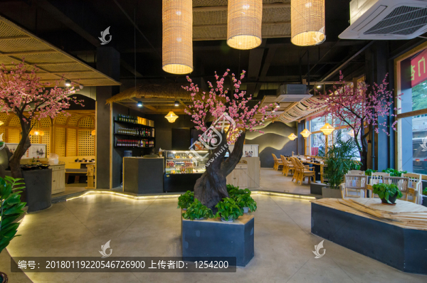 文化火鍋店環(huán)境圖