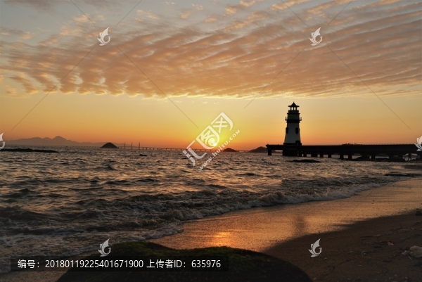 廣東珠海,日出