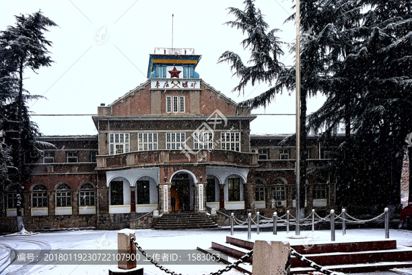 中興煤礦公司雪景