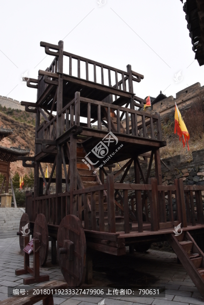 古代兵器,云梯車