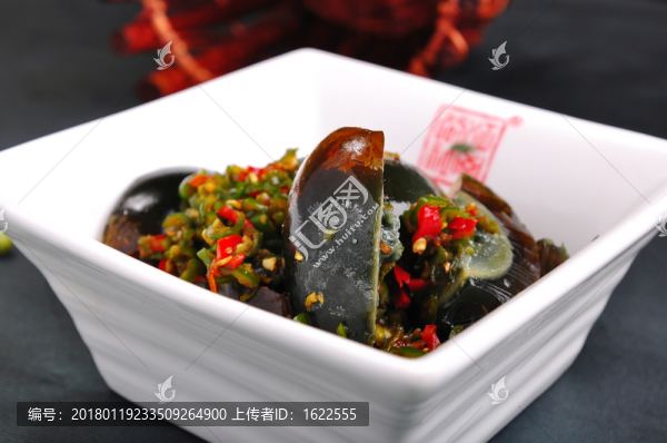 腌辣椒皮蛋