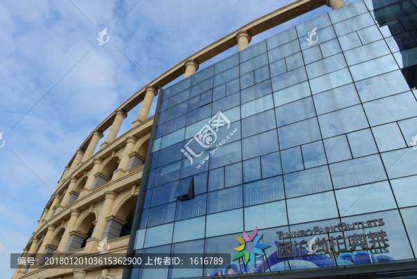 團(tuán)泊尚柏奧萊,歐式建筑