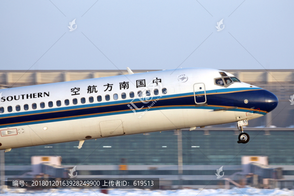 飛機起飛,民航,中國南方航空