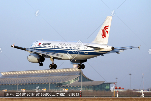 飛機(jī)降落,民航,中國(guó)國(guó)際航空