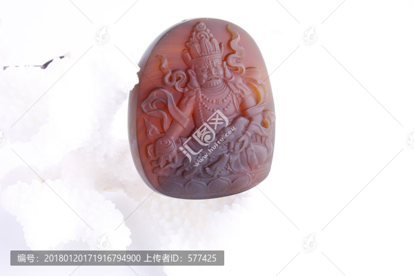 緬甸琥珀雕件
