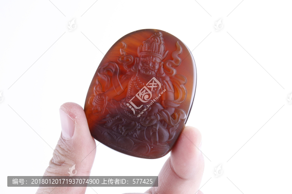 緬甸琥珀雕件