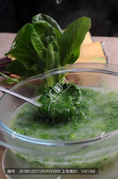 米湯青菜缽
