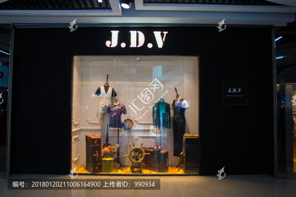 服裝店,櫥窗展示