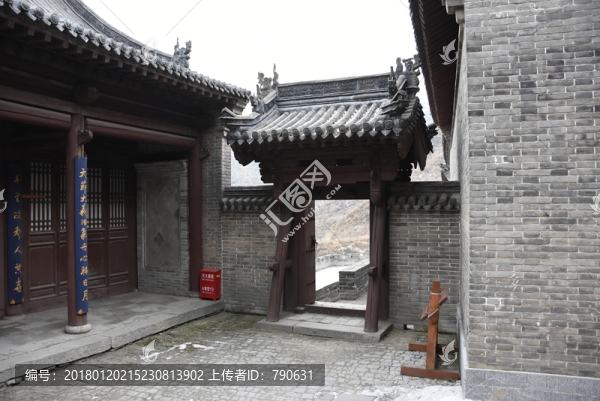 中式大門,門樓,門廳