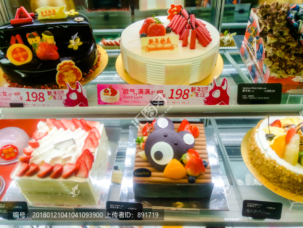 甜品臺(tái),甜點(diǎn),面包店