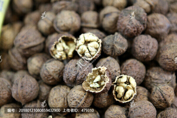 核桃仁,堅(jiān)果,美食,核桃,食品