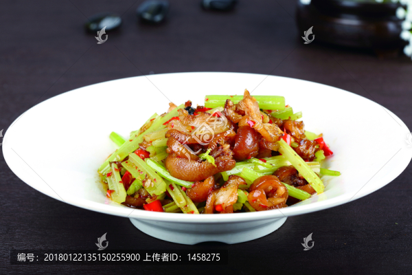 小炒豬腳皮