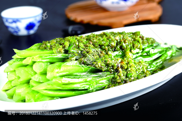 燒椒油麥菜