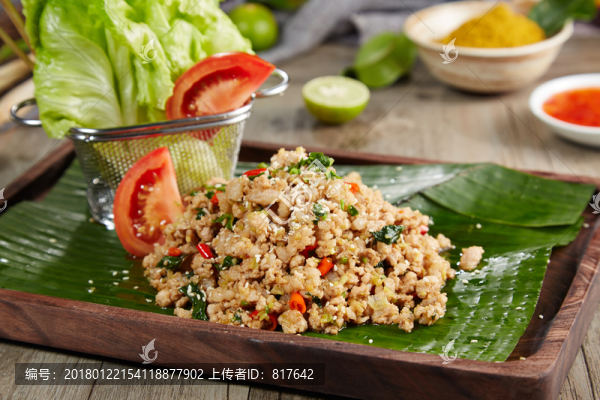 泰北辣肉包菜