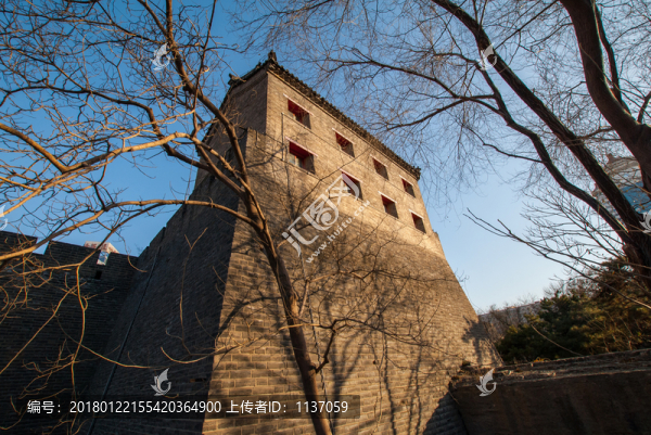 北京西便門明城墻遺存