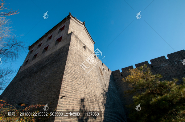 北京西便門(mén)明城城墻遺址