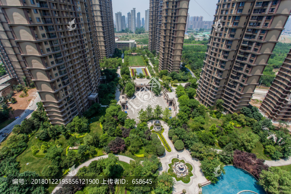 小區(qū)景觀圖