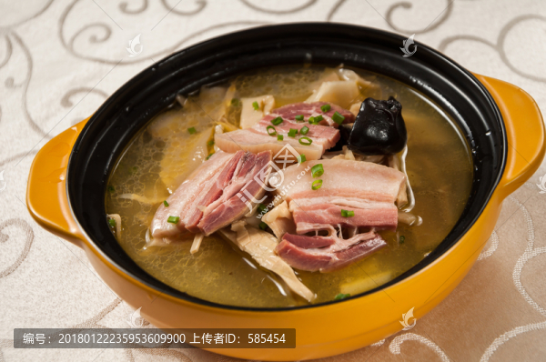 咸肉筍干