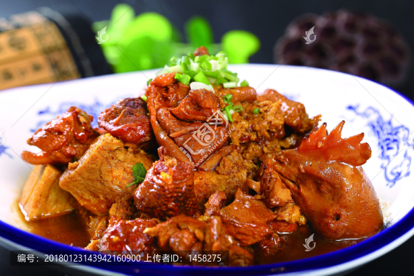 土雞壓凍豆腐