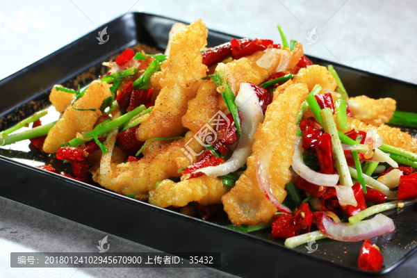 辣子魚柳,雞柳