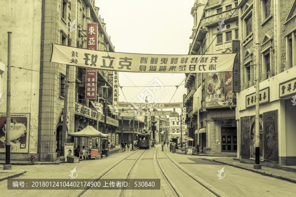老上海場景