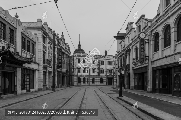 民國老建筑街景