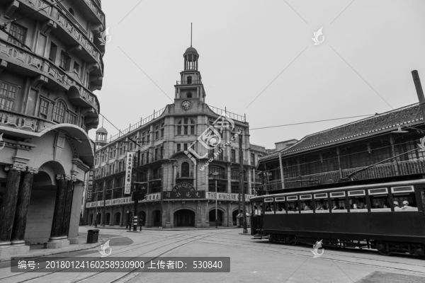 民國(guó)老建筑街景
