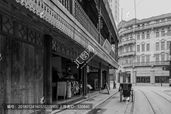 民國老建筑街景