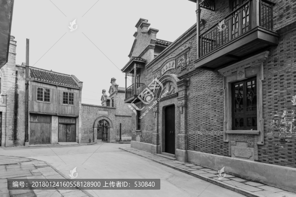 民國(guó)建筑老場(chǎng)景
