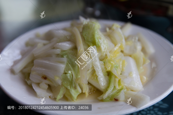 素炒白菜絲