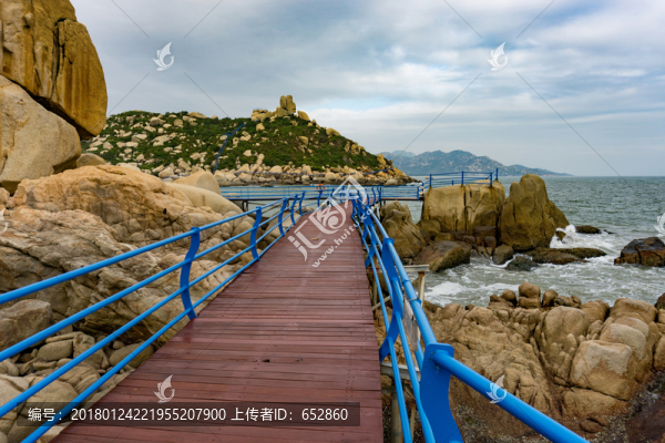 巖石,海邊,風景,那琴半島,臺