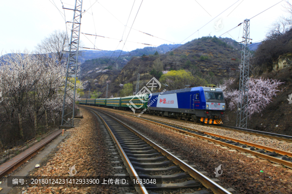 石太線上的綠皮車