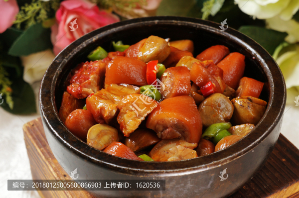 黃燜豬尾