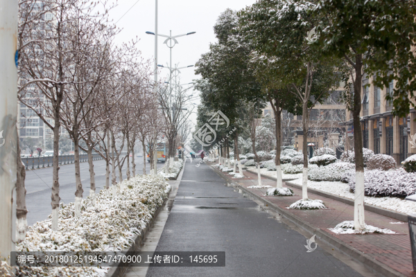 江南雪景