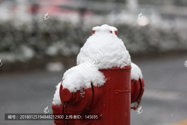 消防管上雪
