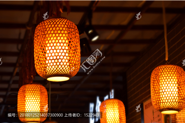 竹編燈籠