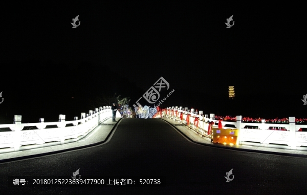 重慶,園博園,夜景