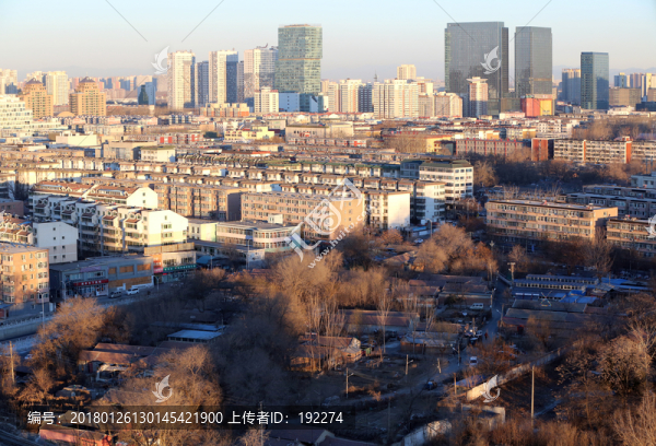 北京城市副中心通州俯瞰