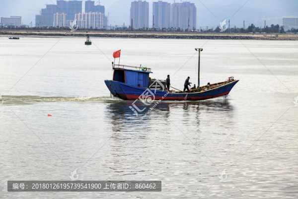 江上漁船