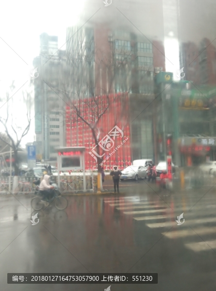 西安,第2次雪景,北郊,大唐西