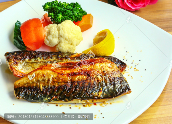 香煎鯖魚