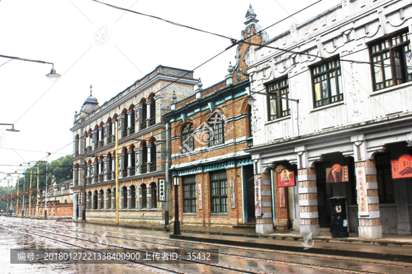 南京路手繪效果