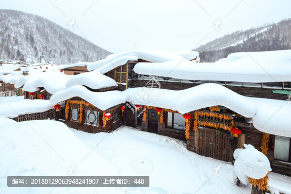 黑龍江雪鄉(xiāng),中國雪鄉(xiāng),雪房子