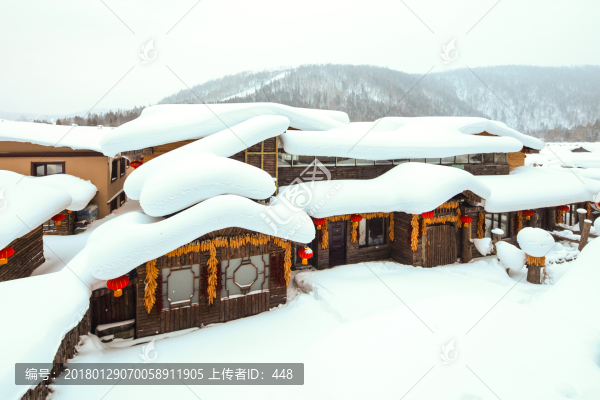 黑龍江雪鄉(xiāng),中國雪鄉(xiāng),雪房子
